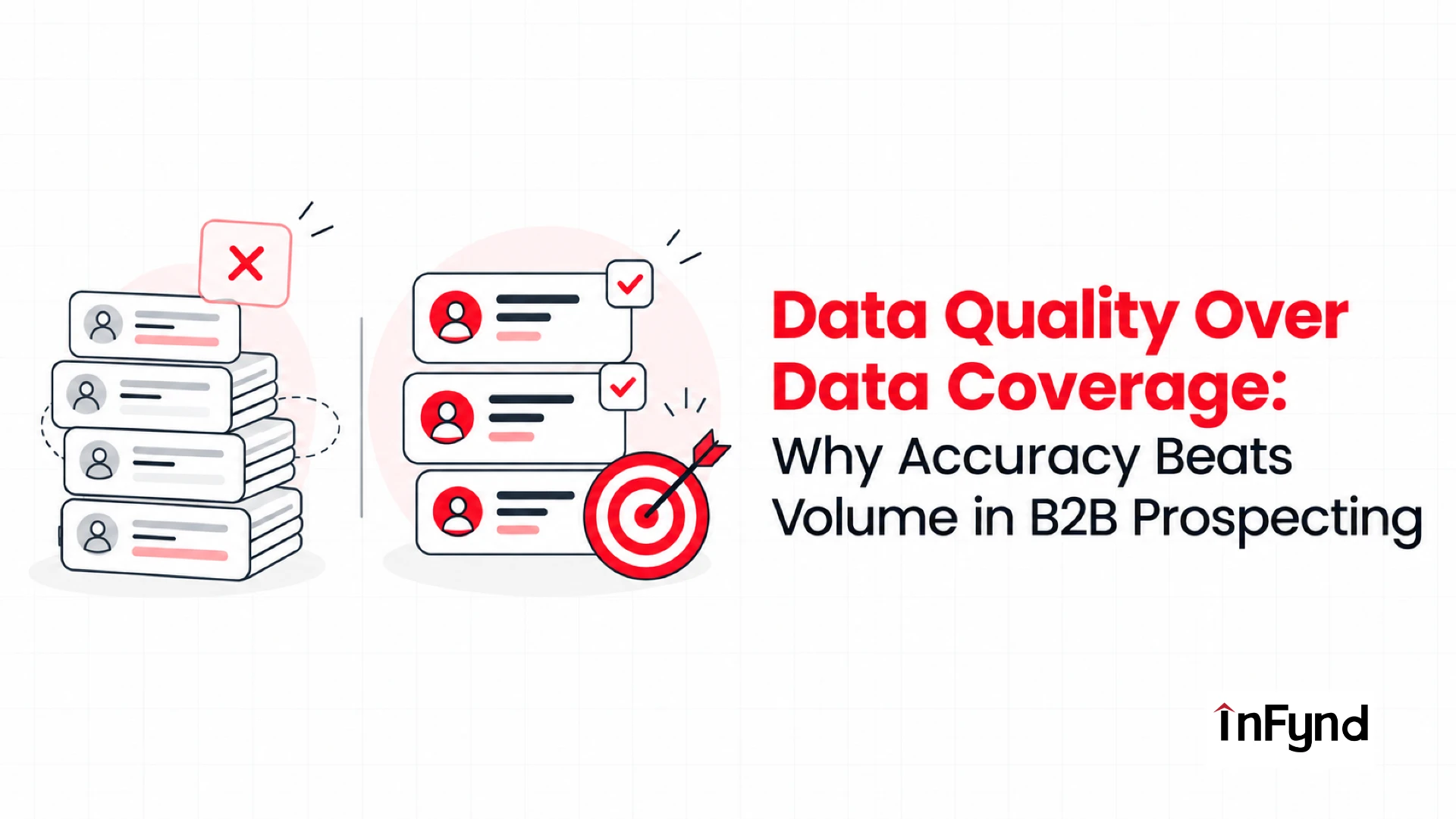 Data Quality Over Data Coverage: Why Accuracy Beats Volume in B2B Prospecting